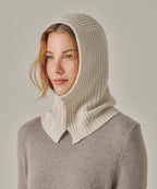 MUSINSA STANDARD WOMAN MUSINSA STANDARD WOMAN Women's Soft Boucle Knit Balaclava [Cream]