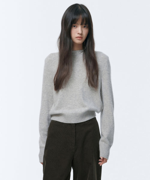 MUSINSA STANDARD WOMAN MUSINSA STANDARD WOMAN Women's Knitwear Angora Blend Crew Neck