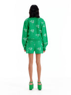 EENK EENK UENNA Jacquard Knit Vest Pullover - Green