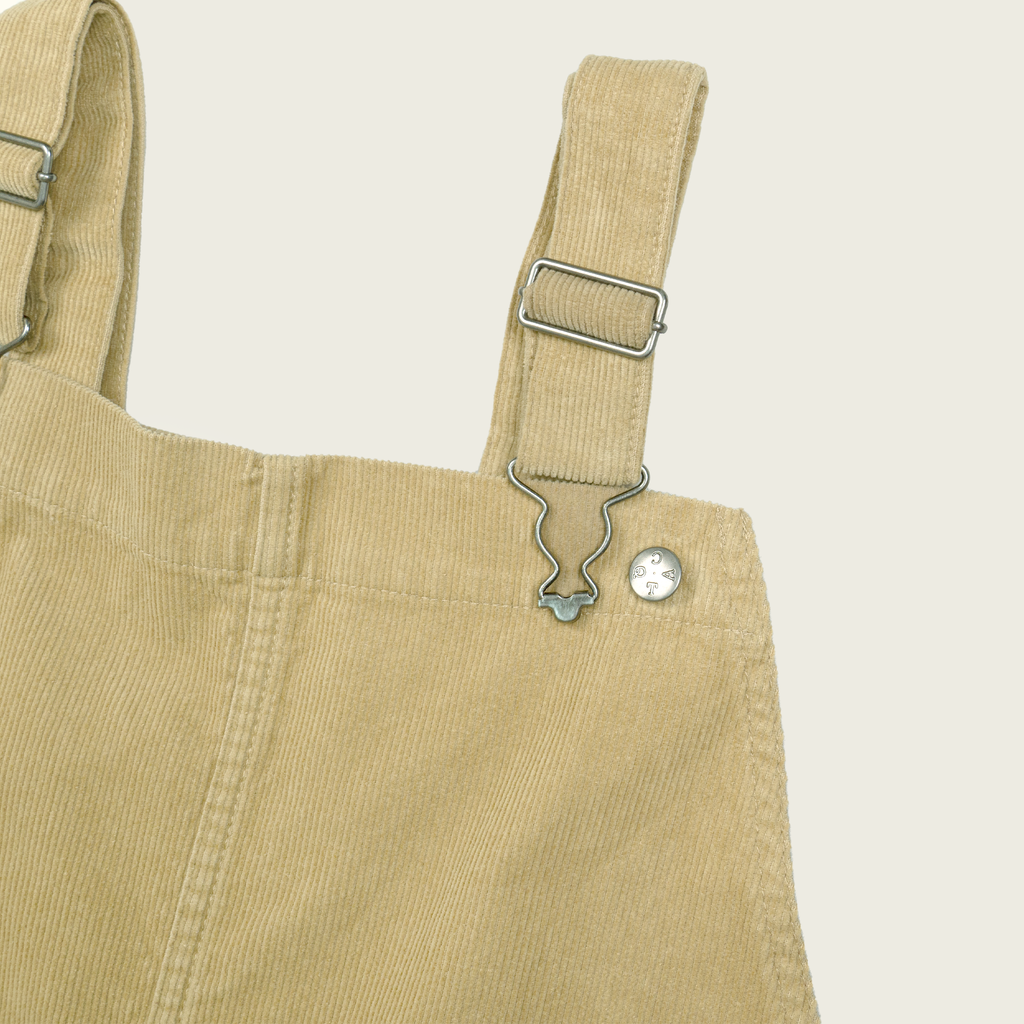 CHIQUITA CHIQUITA Work Overall Pants (Corduroy) Beige