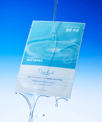 THE LAB by blanc doux Low molecular weight hyaluronic acid watery skin mask 10 sheets