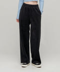 MUSINSA STANDARD WOMAN MUSINSA STANDARD WOMAN Women's Velor Corduroy Lounge Pants [Black]