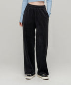 MUSINSA STANDARD WOMAN MUSINSA STANDARD WOMAN Women's Velor Corduroy Lounge Pants [Black]