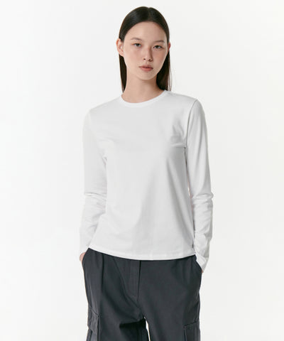 MUSINSA STANDARD WOMAN Women's T-Shirt [White]