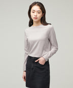 MUSINSA STANDARD WOMAN MUSINSA STANDARD WOMAN Women's T-Shirt Light Gray