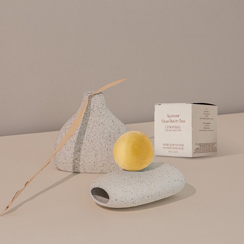 ERIGERON All-in-one Vegan Shampoo Bar Beauty Ball - Sweet Pumpkin