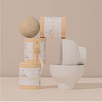 ERIGERON All-in-one vegan shampoo bar - Houttuynia cordata green + birch package