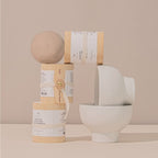 ERIGERON All-in-one vegan shampoo bar - pink clay + birch tree package