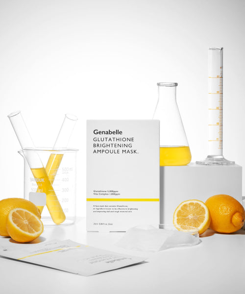 GENABELLE GENABELLE Glutathione Radiance Ampoule Mask (5 sheets)