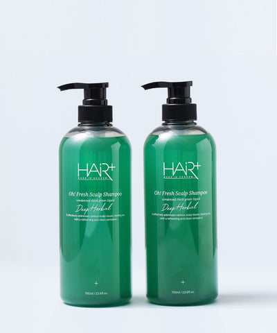 Ofresh Scalp Hair Loss Cooling Scalp Shampoo 700ml 2pcs