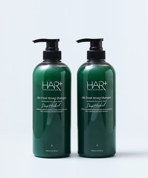 HAIRPLUS Ofresh Dandruff Hair Loss Cooling Strong Shampoo 700ml x 2