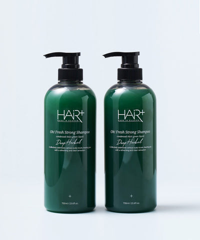 Ofresh Dandruff Hair Loss Cooling Strong Shampoo 700ml x 2
