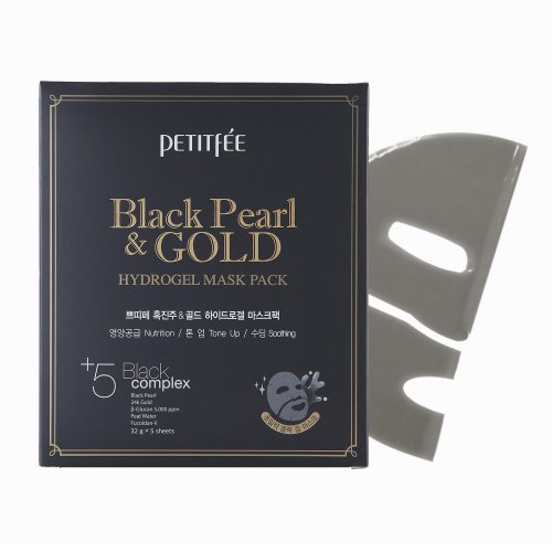 PETITFEE PETITFEE Black Pearl & Gold Hydrogel Mask Pack