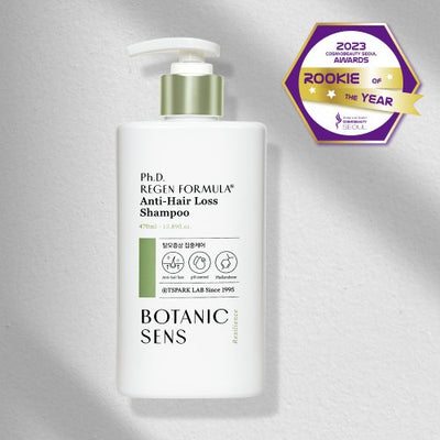 Functional vegan mildly acidic anti-hair loss shampoo to relieve hair loss symptoms