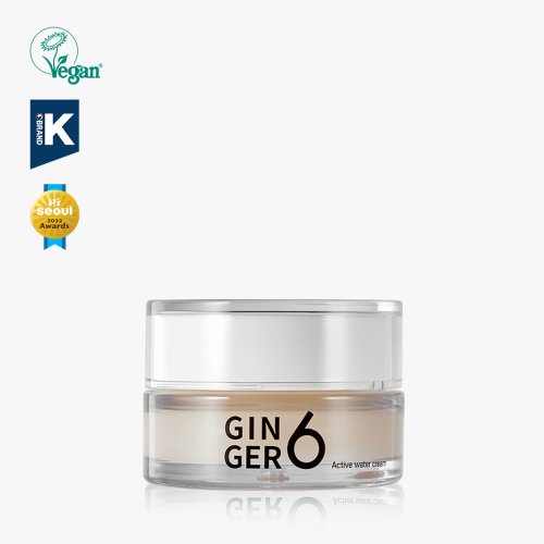 GINGER6 Vegan Active Water Moisture Cream 50ml