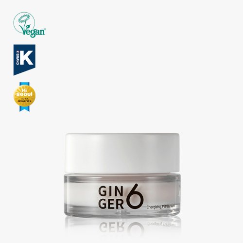 GINGER6 Vegan Energizing Pepti Cream Night Cream 50ml