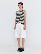 EENK EENK T-Shirt Sleeveless Open Jersey Top