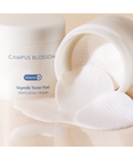 CAMPUS BLOSSOM Vegan non-irritating soy milk toner pad 66 sheets