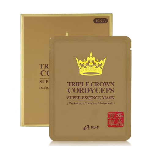 BIO-S BIO-S Triple Crown Cordyceps Super Essence Mask (10 sheets)