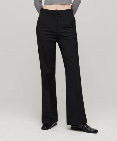 MUSINSA STANDARD WOMAN Women's Slacks [Black]