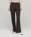 MUSINSA STANDARD WOMAN MUSINSA STANDARD WOMAN Slacks Semi Boot Cut [Choco Brown]