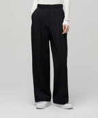 MUSINSA STANDARD WOMAN MUSINSA STANDARD WOMAN Slacks Heavyweight High Waist [Black]