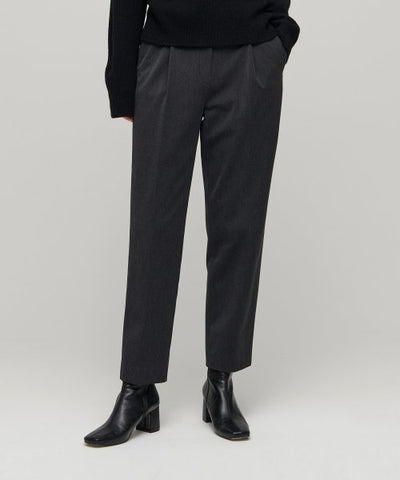 MUSINSA STANDARD WOMAN Slacks Heavyweight Charcoal Gray