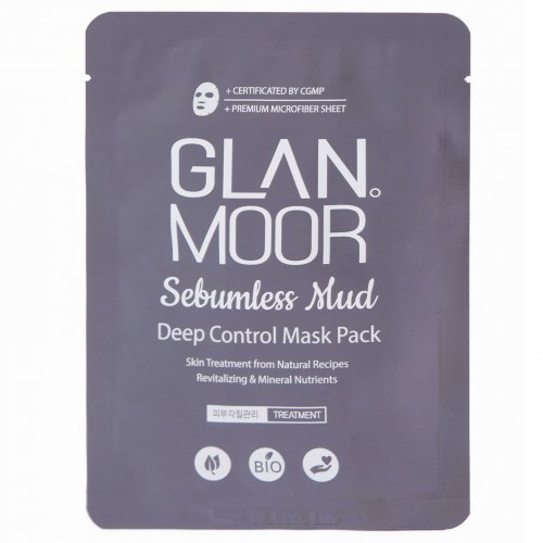 GLANMOOR GLANMOOR Sebumless Mud Deep Control Mask Pack