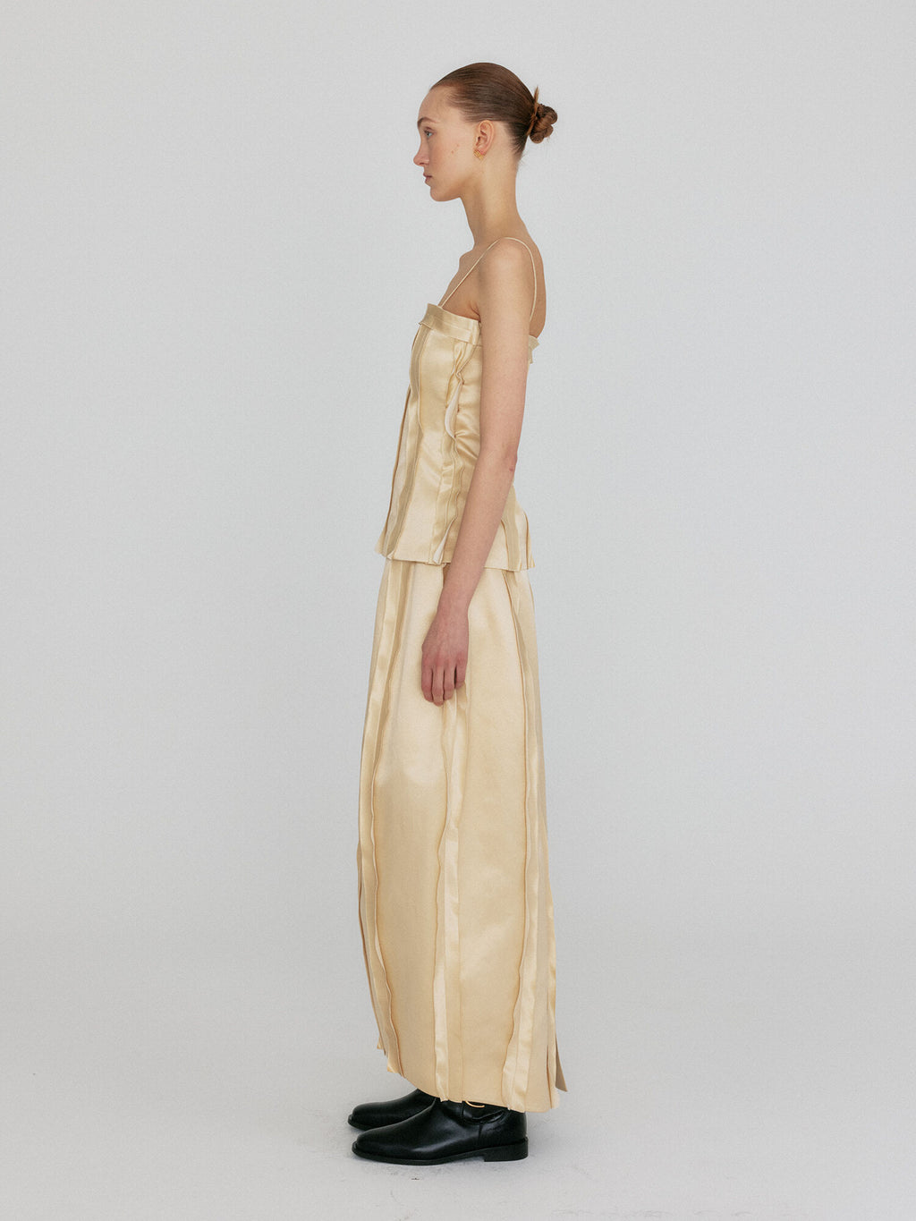 EENK ZENNY Fitted Sleeveless Top - Yellow