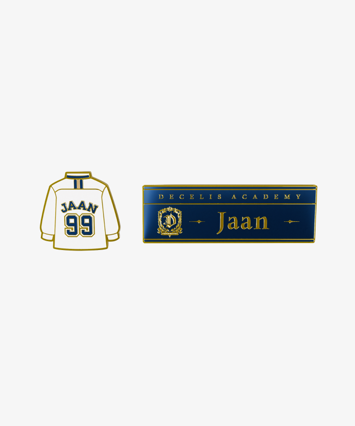 PIN BADGE SET (JAAN)
