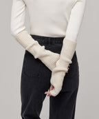 MUSINSA STANDARD WOMAN MUSINSA STANDARD WOMAN Women's Soft Boucle Hand Warmer [Cream]