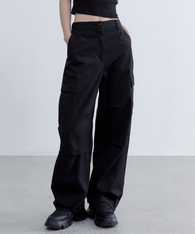 MUSINSA STANDARD WOMAN Women's Wide Cargo Pants (Size)