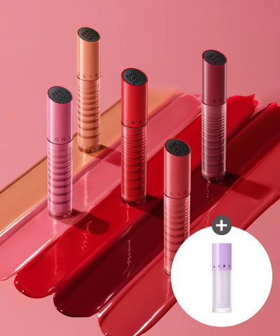 JUNGSAEMMOOL Lip Prepression Glow Lasting Tint mini glitter lip topper included
