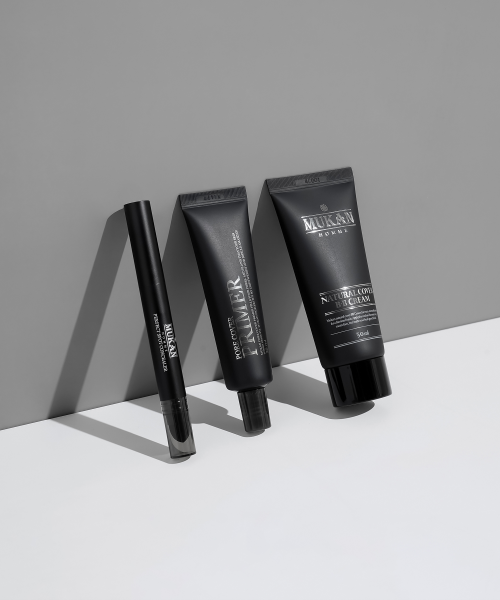 MUKAN MUKAN Men's Makeup 3-Piece Set (Primer + BB Cream + Concealer)