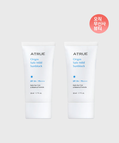 ATRUE Origin Safe Mild Sunblock SPF50+/PA++++ 50ml
