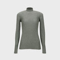 YCH KNITTED TOP MELANGE GREY (W23KT805MG)