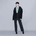 YCH OVERSIZED JACKET BLACK (W23JK101BK)