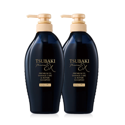 TSUBAKI NEW Premium EX Damage Care & Repair Shampoo 450ml x 2