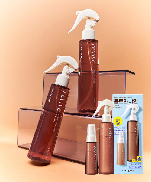 HEALING BIRD Revive No Wash Treatment Ultra Shine Special Set [200ml+32ml]