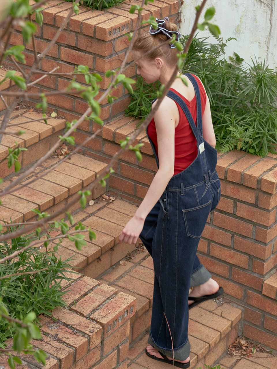 COSEGG COSEGG Denim Overall Pants