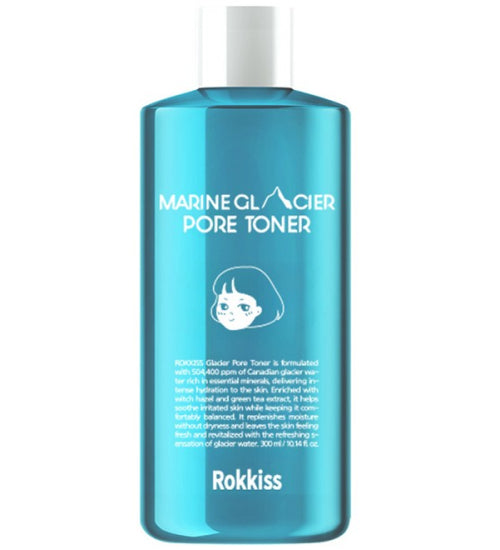 ROKKISS Rockies Marine Glacier Water Mildly Acidic Pore Toner 300ml, 1 pack