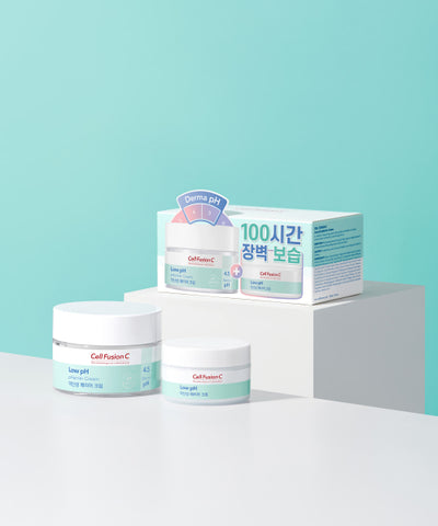 CELL FUSION C Mildly Acidic Cream Special Set