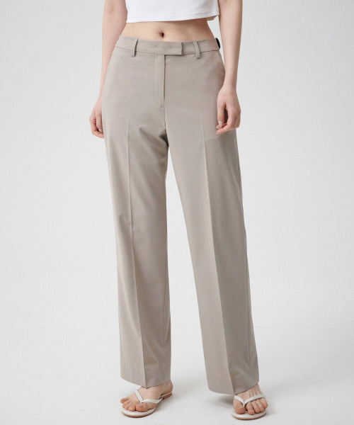 MUSINSA STANDARD WOMAN MUSINSA STANDARD WOMAN Slacks Light Beige