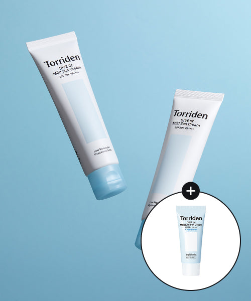 Torriden Torriden Dive In Mugijacha Mild Sun Cream SPF 50+ (60ml x 2)