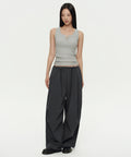 MUSINSA STANDARD WOMAN MUSINSA STANDARD WOMAN Pants Gunmetal