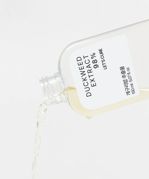 LET'S CURE Duckweed Bupyeong Herb Extract 98% Toner 150ml