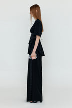 EENK EENK WILI Two-Tuck Wide Pants - Black