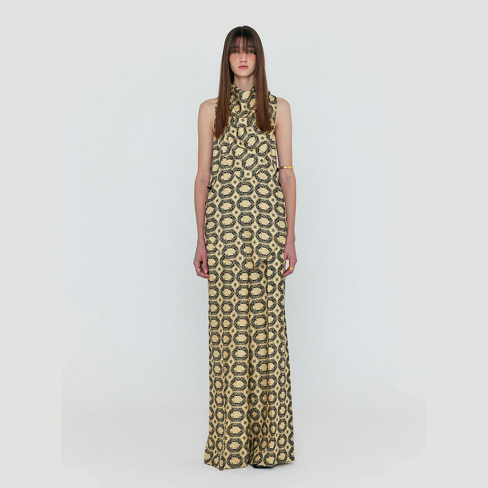 EENK EENK WENEZ Wide Pants - Beige Multi