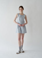 J'ASP J'ASP Jumpsuit Skyblue