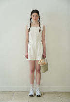 J'ASP J'ASP Judy Lace Jumpsuit (White)